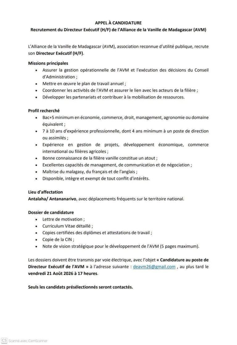 appel à candit